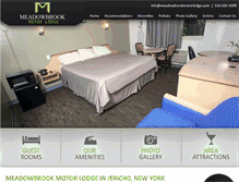 Tablet Screenshot of meadowbrookmotorlodge.com